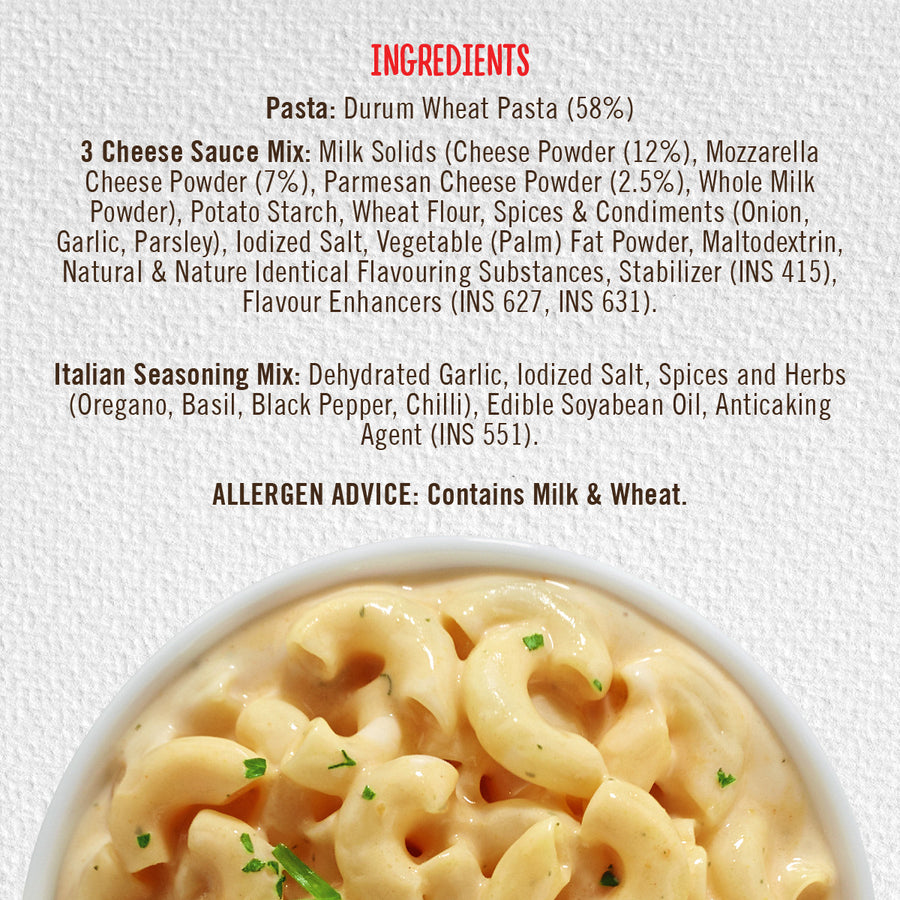 3 Cheese Pasta
