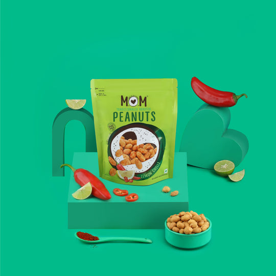 Roasted Lemon Chilli Peanuts