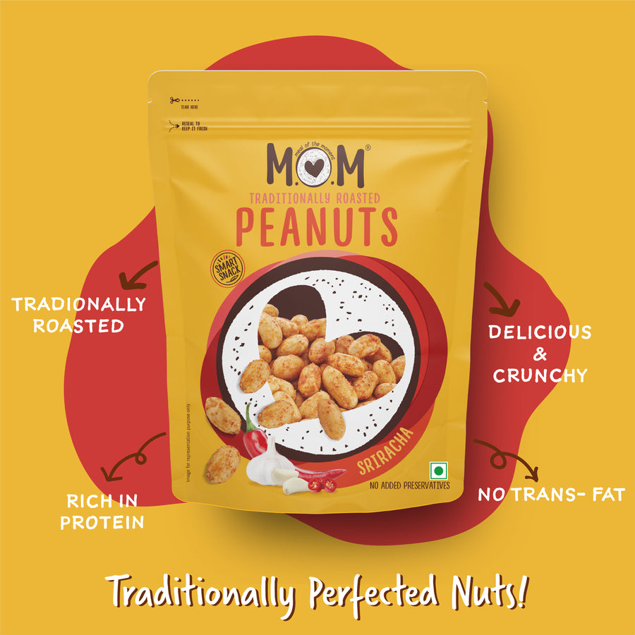 Roasted Sriracha Peanuts