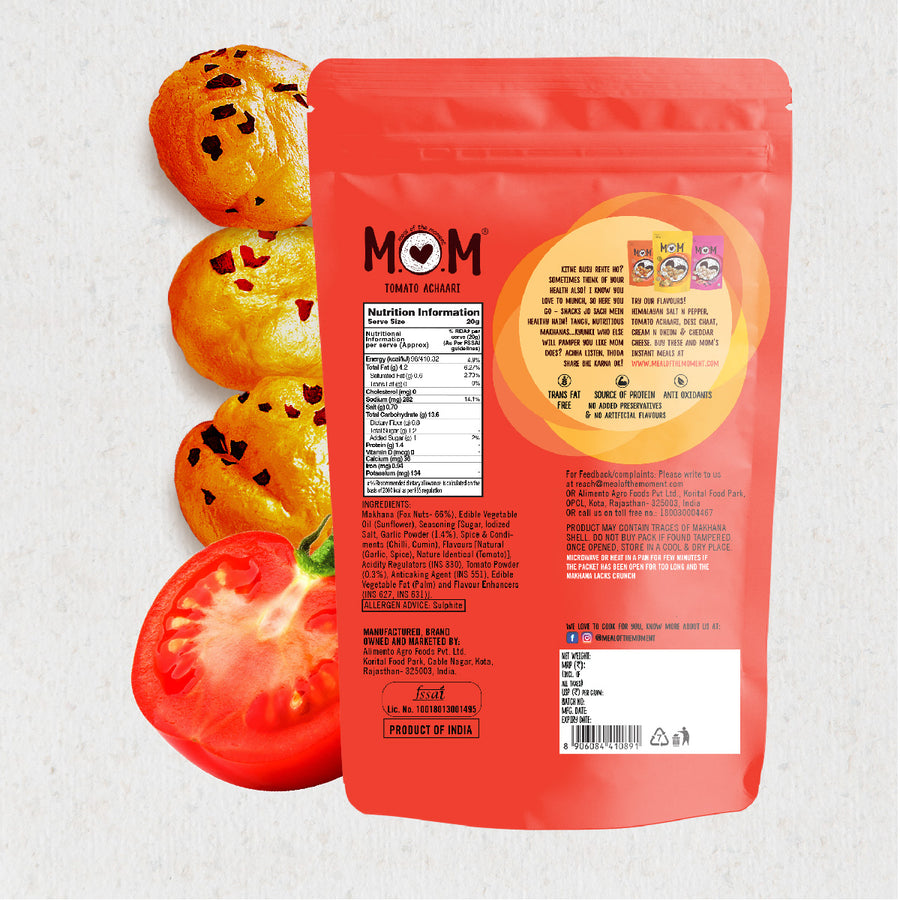 Tomato Achaari Makhana