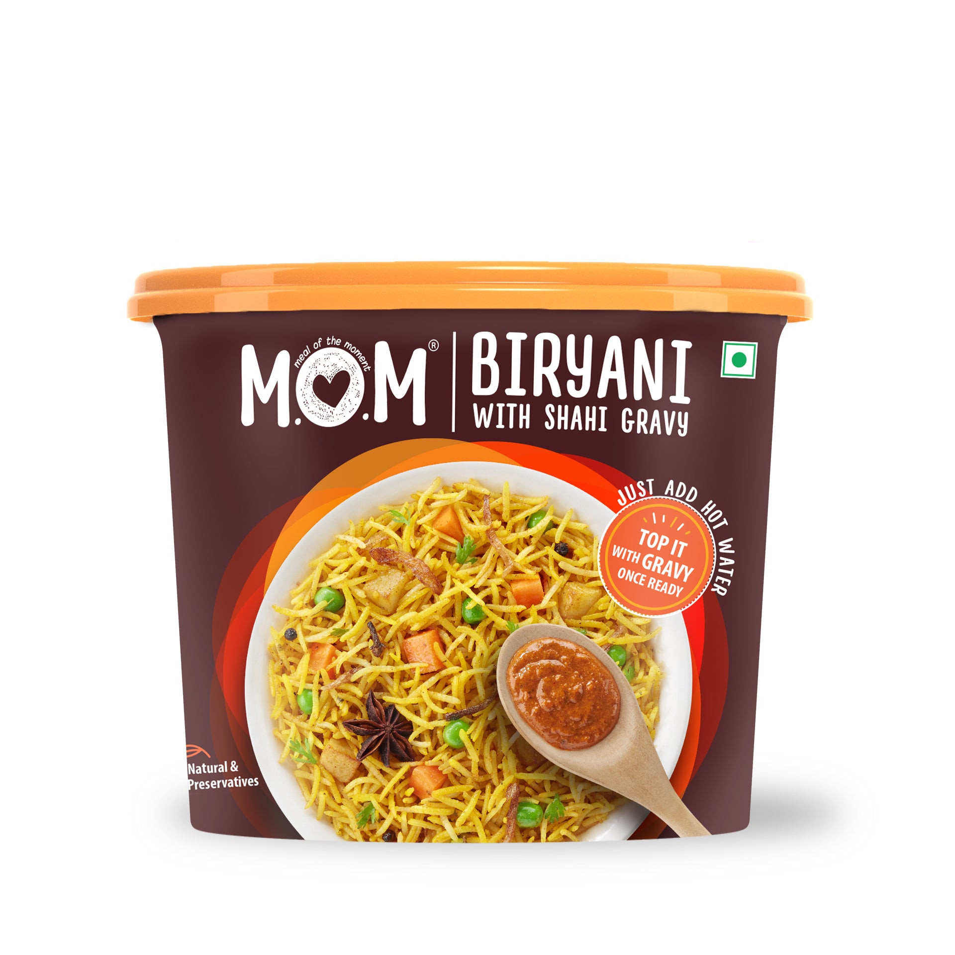 Veg Biryani with Shahi Gravy, 140g - Ready to Eat