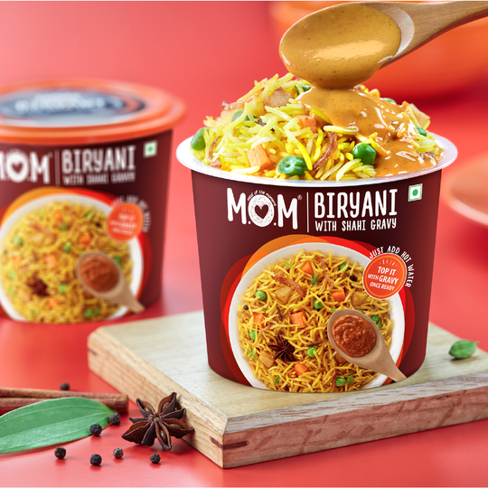 Veg Biryani with Shahi Gravy - MOM Meal of the Moment
