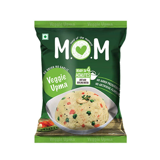 Veggie Upma Pouch (Pack of 2) - MOM Meal of the Moment