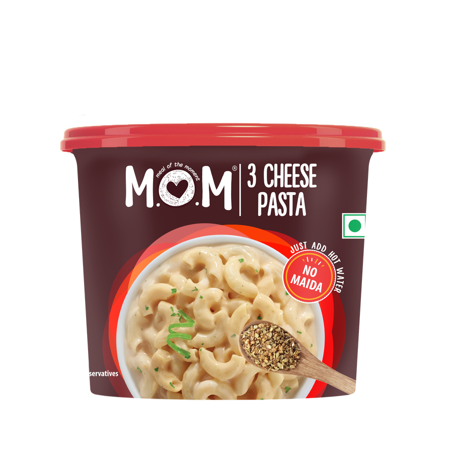 3 Cheese Pasta, 74g - Ready to eat | No added Preservatives | Instant Meals