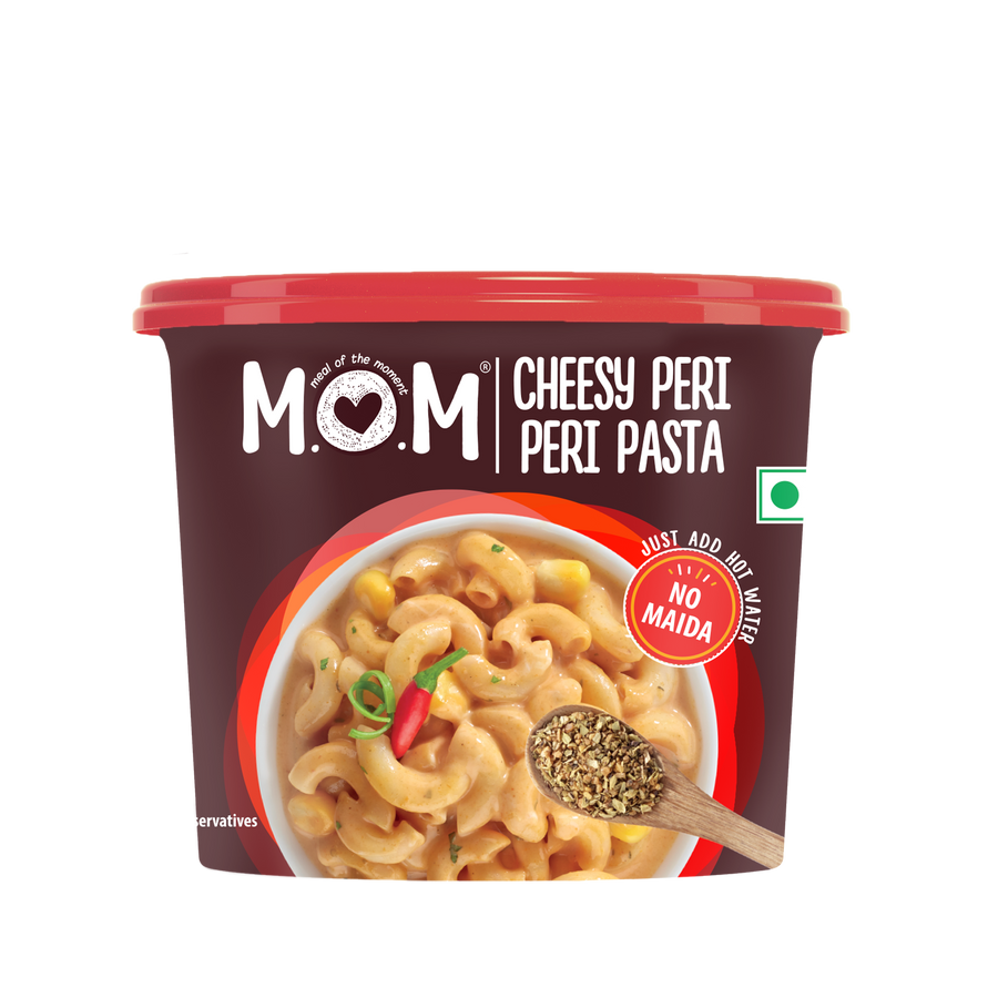 Cheesy Peri Peri Pasta, 74g - Ready to eat | No added Preservatives | Instant Meals