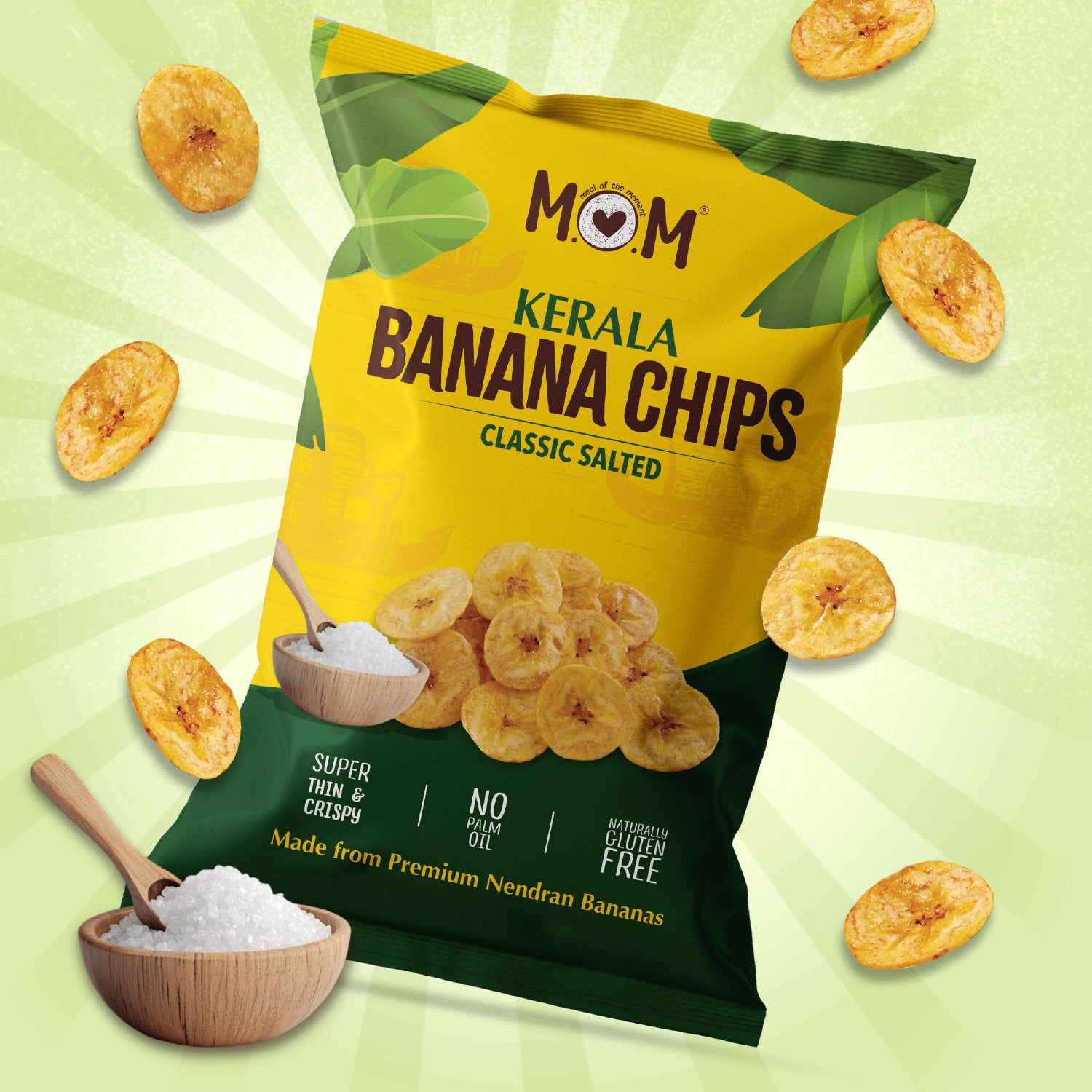 Kerala Banana Chips- Classic Salted – MOM Meal of the Moment