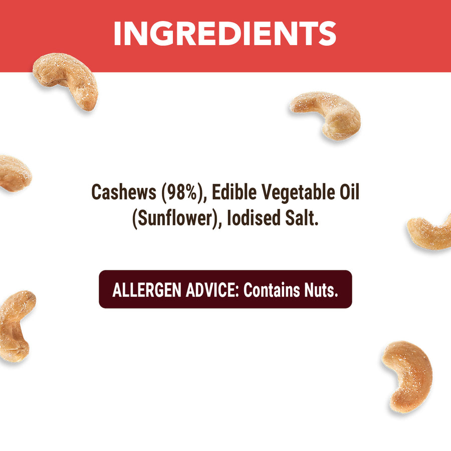 Roasted Cashews- Salted
