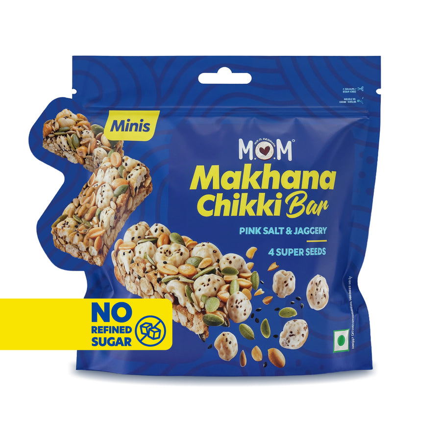 Makhana Chikki Bar - Pink Salt & Jaggery
