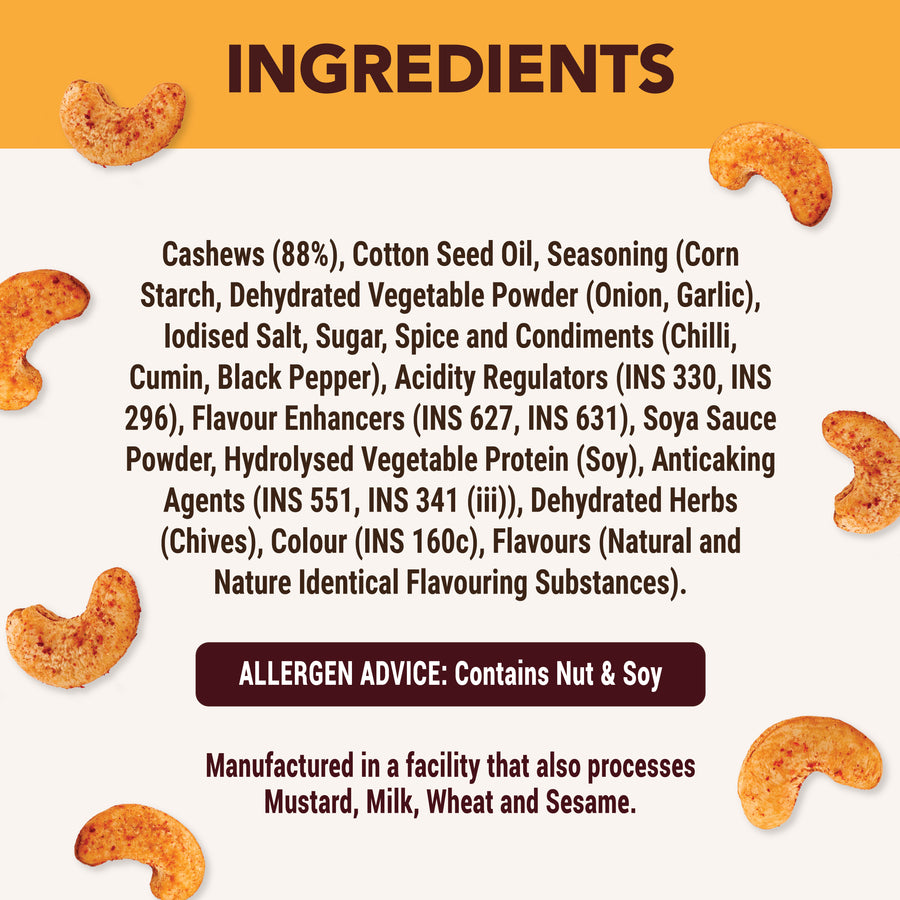 Tandoori Cashews