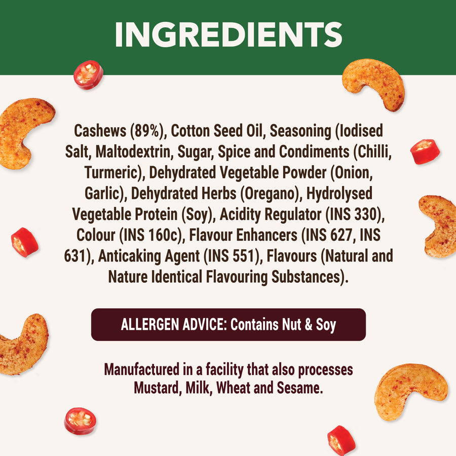 Peri Peri Cashews