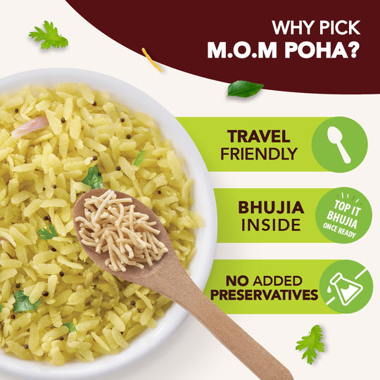 Indori Poha with Bhujia