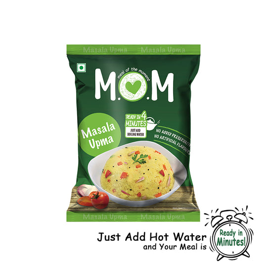 Masala Upma Pouch (Pack of 2) - MOM Meal of the Moment