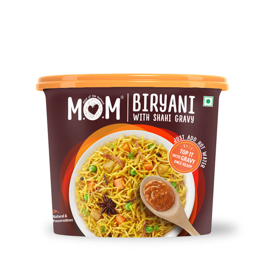 Veg Biryani with Shahi Gravy - MOM Meal of the Moment