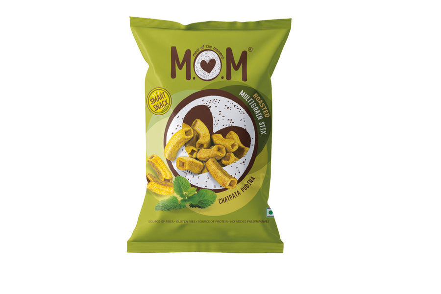 Chatpata Pudina Multigrain Stix - Pack of 2 - MOM Meal of the Moment