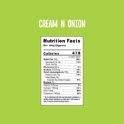 Cream N Onion Makhana - 60gms - MOM Meal of the Moment