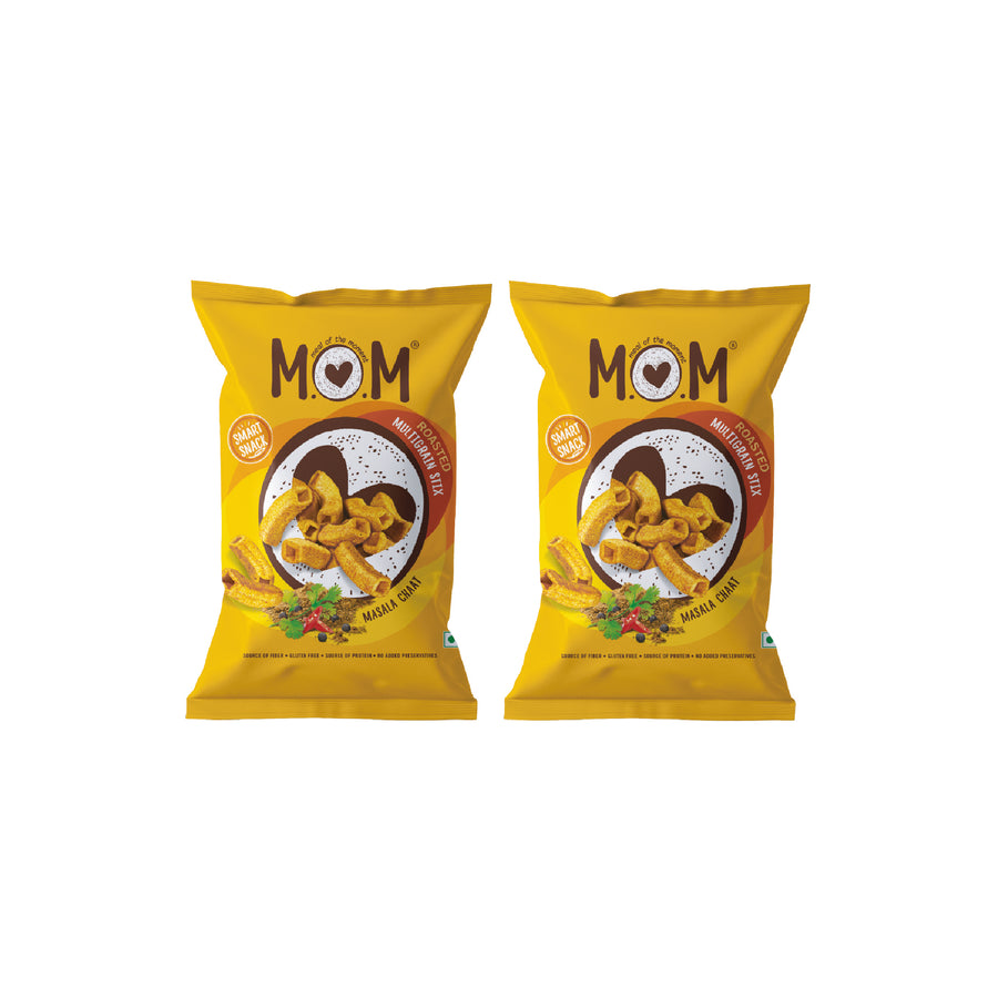 Masala Chaat Multigrain Stix  - Pack of 2 - MOM Meal of the Moment