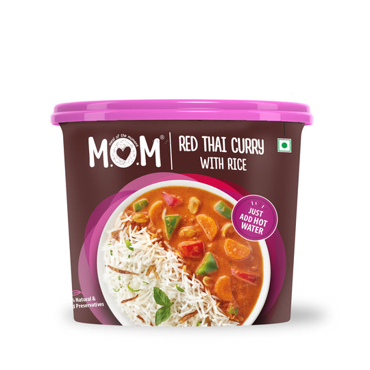 Red Thai Curry Rice - MOM Meal of the Moment