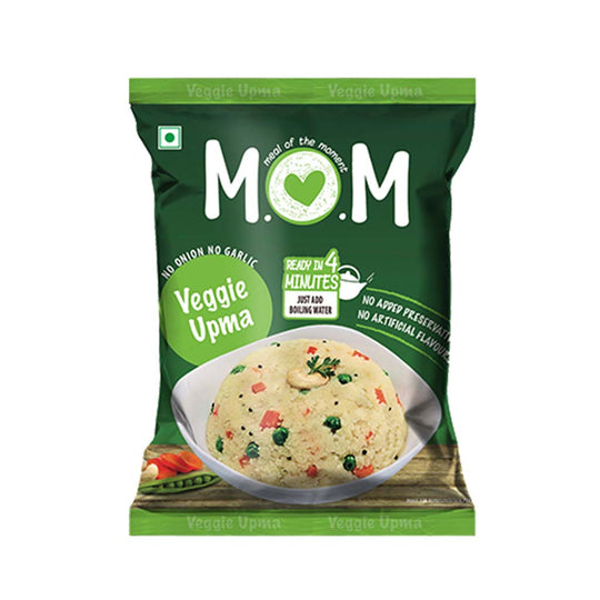 Veggie Upma Pouch (Pack of 2) - MOM Meal of the Moment